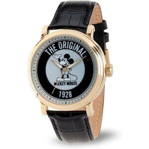 NWT - Disney Mickey Mouse Adult Vintage Analog Quartz Watch